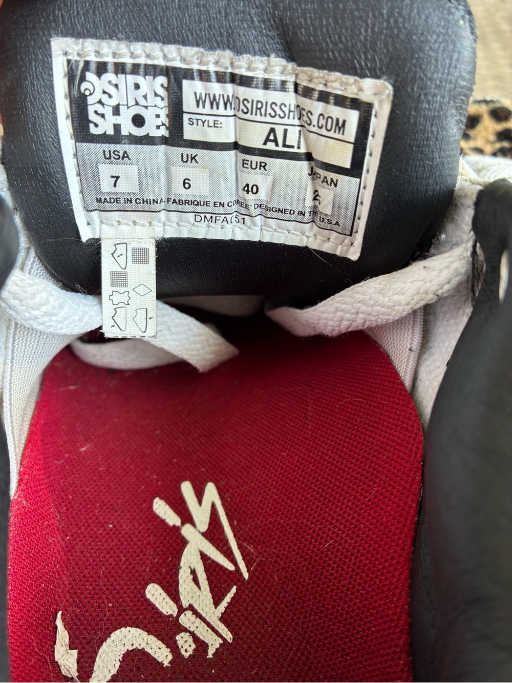 OSIRIS SKATE SHOES - Picture 6 of 8